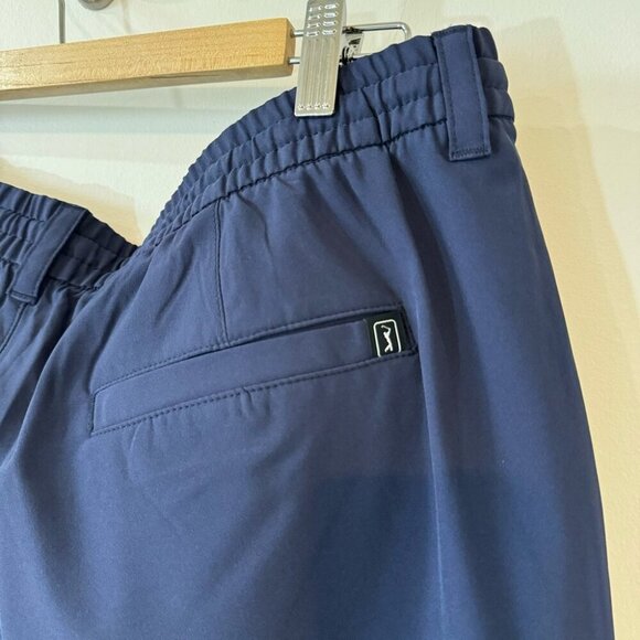 NWT PGA Tour Navy Blue Dressy Athletic Golf Shorts Size 38 - Picture 3 of 15